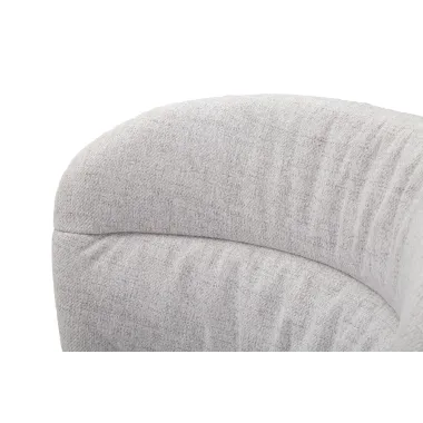 Krzesło LOSANNA Szare Zestaw 2 szt 58x60,5x85 cm